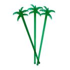 Luau Green Palm Tree Cocktail Stirrers Tiki Bar Drink Stirs Swizzle Sticks-10pcs