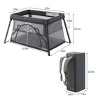 Travel Crib 3 In 1 Portable Crib For Baby  Lightweight Pack And Play For Babi   