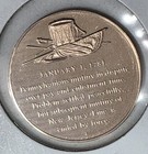 Franklin Mint History Of American Revolution Bronze Medal Commemorative 1 25 