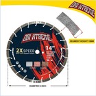 14 Inch Diamond Concrete Saw Blade Turbo Segmented General Purpose 1 -20mm Arbor