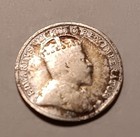 1910 Canadian Five Cents  Edward Vii   925 Silver      Low Shipping    