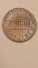 1964 D Lincoln Penny Off-center Struck Error Coin Circulated And Ungraded Rare