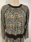Vintage Dress 90s Does 30s Wildflower 