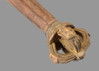 Antique Late 19th C Hand Carved Buddhist Sculpure Vajra Hammer Tibet