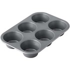 Bake It Simply Non-stick Jumbo Muffin Pan  6-cup  Pan Dimensions 8 5 X 12 5 In 