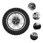 For Dirt Pit Bike 110cc 70cc 125cc Apollo 12  Rear Tire Wheel 80 100-12 Tire Rim