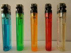 Wholesale Solar Lighter - Bulk Pack Of 50 Multi-color Disposable Lighters