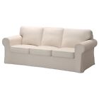 Ikea Ektorp 3 Seat Sofa Cover Only Lofallet Beige complete Set  903 217 04 - New