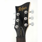 H  fner Shorty Deluxe Electric Guitar - Black Incl  Gigbag
