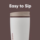 Owala Smoothsip Slider Insulated Stainless Steel 12 Ounces  Vanilla Bean