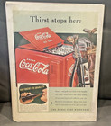 6 Vintage Early 1940   s  Coca Cola Advertiemts