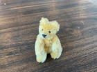Vintage Schuco Miniature 3 5  Mohair Jointed Teddy Bear German Honey Color