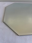 Vintage Beveled Mirror Tray Plateau Art Deco Style