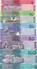 Gambia Set 5 Pcs 5 10 20 50 100 Dalasis 2019 P 37 38 39 40 41 Unc
