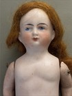 Antique German All Bisque 8093 Blue Boots Painted Eye 6    Doll