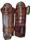The Mandalorian Real Leather Leg Armour Package Men Cosplay Costume Prop Handmad