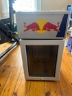 Redbull Baby Cooler Red Bull Small Mini Fridge  -no Key Missing Shelf 