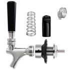 Draft Beer Tap Faucet Kit  1-1 2  Shank   1 4  Nipple  Homebrew Kegerator Access