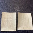 Australia 1937 Robes 5s   10s Imprint Blocks Of 4 Fine Mlh