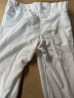 Mizuno Women s Softball Pants Size X-sml White Elastic Bottom Brand New With Tag