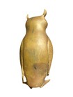 Brass Owl Statue Night Bird  Figurine Table Decor  8    Read