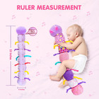 Baby Infant Musical Stuffed Animal Soft Toy With Multi-sensory Crinkle  Rattle 