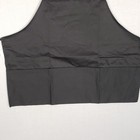 Superior Uniform Group Pocket Front Apron Solid Black Classic Chef Waitress New