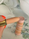 Vintage  Max Factor Hollywood California Sunglosses Lipstick Natural  New 