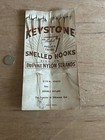 Keystone Pequea Tribe Fishing Hooks On Card Usa All American Labor Indian Chief