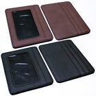 Mens Slim Leather Wallet Card Holder Window Credit Cash Id Pocket Thin Minimal