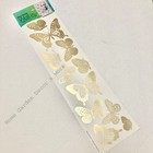 11 Gold Butterfly Translucent Wall Art Decals Appliques Stickers Peel Stick Usa