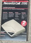 Record A Call Answering Machine System Auto 2120 New Old Stock