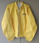 Vintage Joe Camel Cigarette 90 s Promo Jacket Tyvek Yellow Windbreaker Xl New