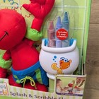 2003 Fisher-price Sesame Street Elmo s World Splash   Scribble Elmo Plush Doll