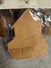 New Vintage Longaberger Woven Memories Basket Birdhouse Wooden Divider Adorable
