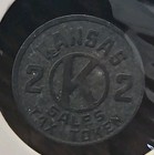 Vintage Kansas Sales Tax Token