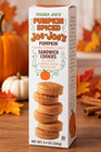 Trader Joe s Pumpkin Spiced Joe Joe s Pumpkin Sandwich Cookies 9 4oz One Box