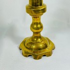Antique Vintage Push Up Solid Brass Candle Holder 