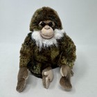 Hansa Barbary Macaque Monkey Plush Stuffed Animal Brown Monkey Ape Cute Toy 7 