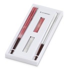 Le Creuset Chopstick   Cutlery Rest Set Rose Quartz Pink White Japan Nib