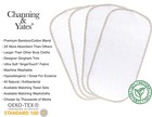 - Premium Boutique Organic Burp Cloths  4-pack  Large Face Washcloths - Baby    