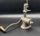 Antique E c  Simmons Keen Kutter Kk2 Cast Iron Meat Grinder St Louis Usa