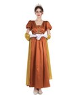 Regency Dresses For Women 1800s Victorian Dress Empire Waist Ball Gown With G   