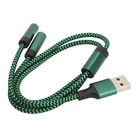 Usb To Dual 3 5mm Sound Adapter Cable Headphone Microphone Jack Usb Sound