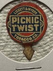 Picnic Twist Vintage Tin Tobacco Tag