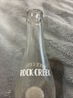 Vintage Rock Creek Beverages Acl 12oz Soda Bottle Washington  D c  1963     