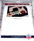 Fat Quarter Shop Stitched With Love 17  X 20  Quilt Kit Iop Unopened W pattern
