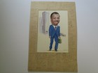 Vintage African American Portrait City Business Building Autographs Shelbourn