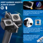 Cnc Spoilboard Surfacing Router Bit 1 2 1 4 Shank Tools Slab Wood Milling Cutter