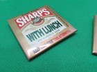 Sharps Non Alcohol Beer Pin Lot 5 Pinback Button Vintage With Lunch